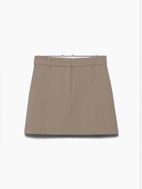 aritzia green chisel skirt Babaton